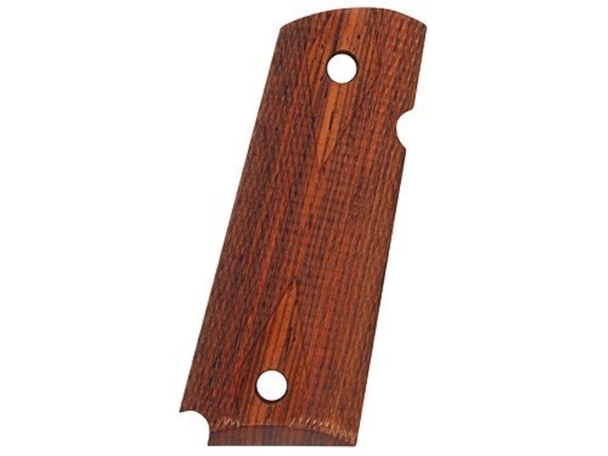 Hogue Grips 1911 Officer Checkered Cocobolo