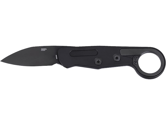 CRKT Provoke EDC Pocket Knife 2.56″ Drop Point D2 Titanium Nitride Blade Aluminum Handle Black