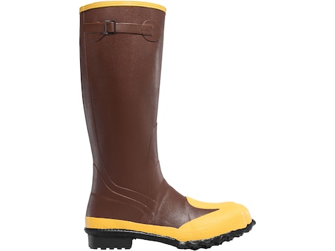 LaCrosse Protecta 16" Steel Toe Work Boots Rubber Rust Red Men's