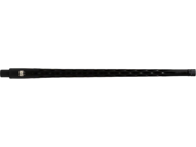 Faxon Match Series Ruger 10/22 Prefit Barrel 22 Long Rifle 18" Black Nitride Medium Contour 1:16" Twist Flame Fluted