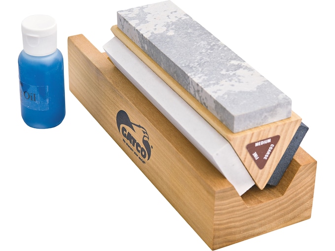 Bear & Son 6" Tri-Hone Arkansas Stone Sharpener