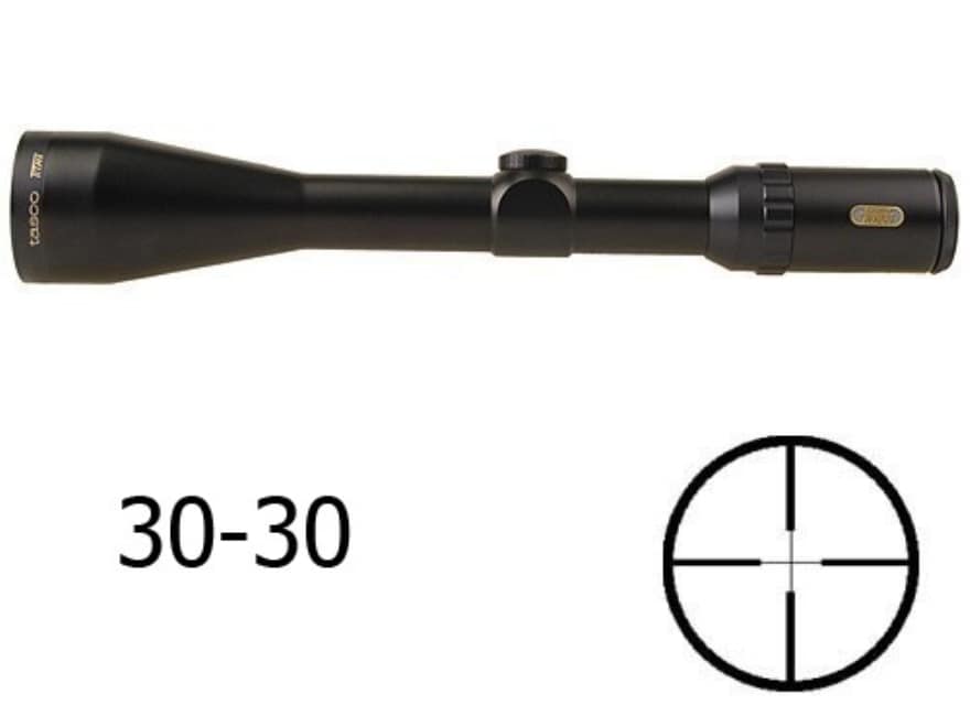 Tasco Titan Rifle Scope 30mm Tube 3-12x 52mm 30-30 Reticle Matte