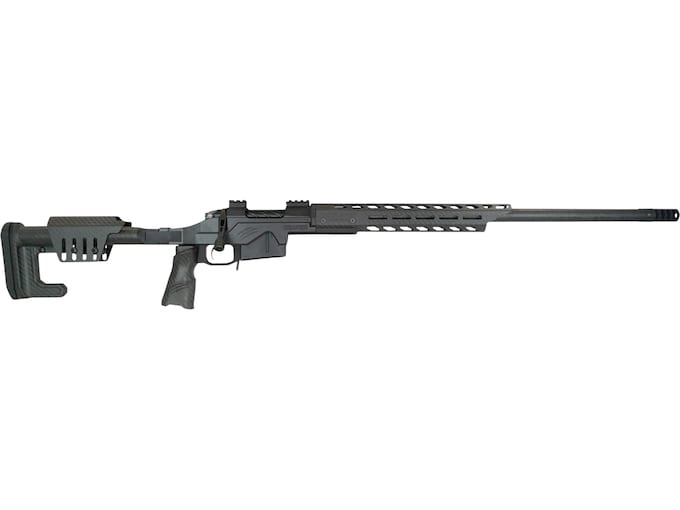 Fierce Firearms Reaper HTAC Bolt Action Rifle 25 Creedmoor 22" Black Threaded Barrel Black Frame Carbon Black Pistol Grip