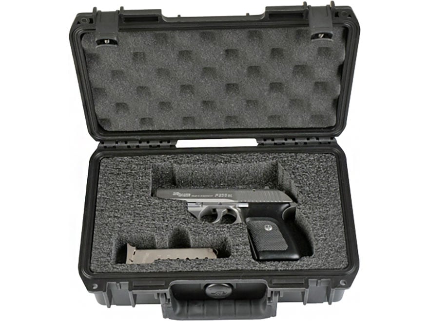 SKB iSeries 1006 Custom Single Pistol Case 10.75 Polymer Black