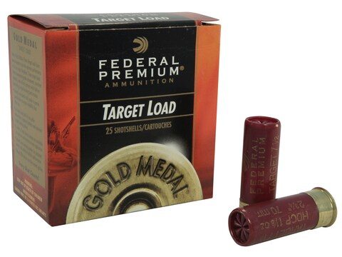 Federal Premium Gold Medal Handicap Ammo 12 Ga 2-3/4 1-1/8oz #7-1/2
