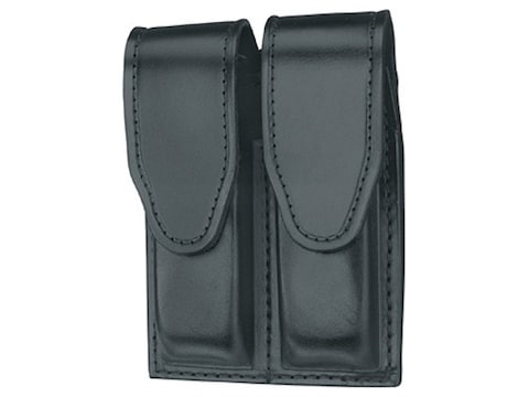 Gould & Goodrich B629 Double Magazine Pouch Leather Black