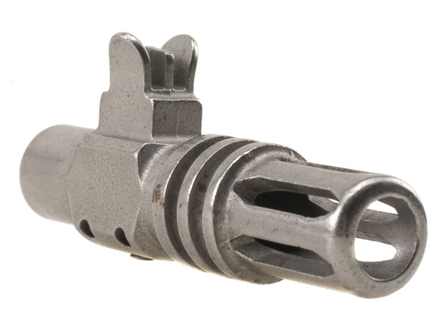 Choate flash hider front sight ruger mini 14 580 series blue