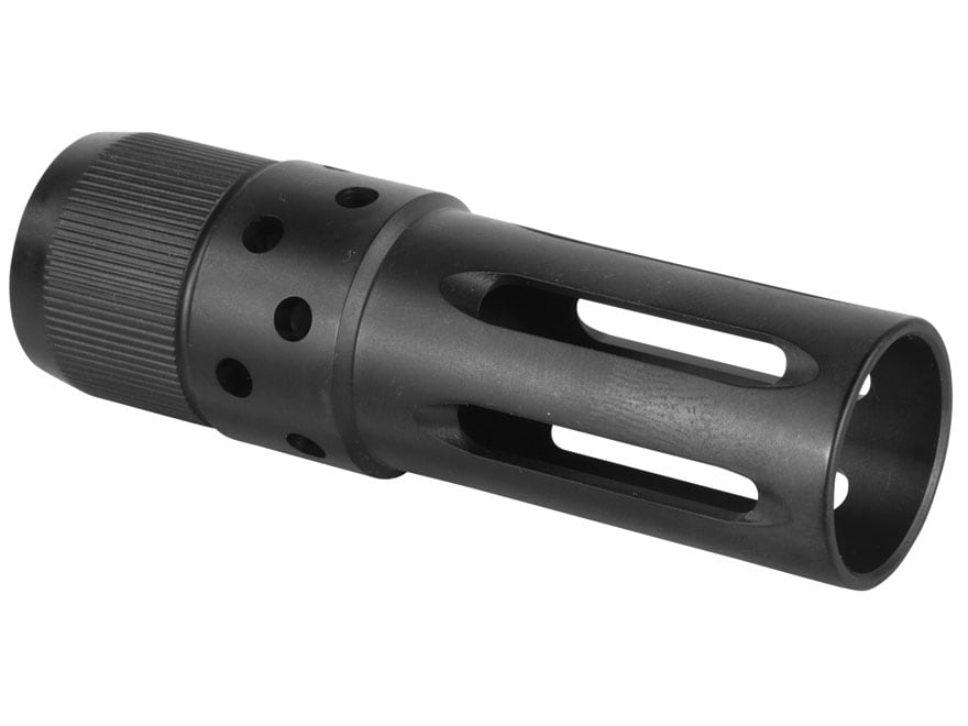 Krebs Custom Guns Muzzle Brake/Flash Hider Saiga 12 Ga Steel Matte