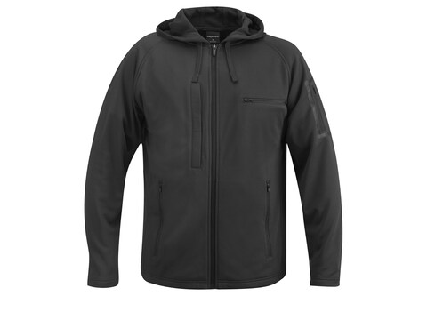 Propper Men's 314 Full Zip Hooded Sweatshirt Polyester Charcoal XL