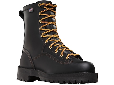 Danner Rain Forest 8 GTX GORE-TEX Work Boots Leather Black Women's 9 M