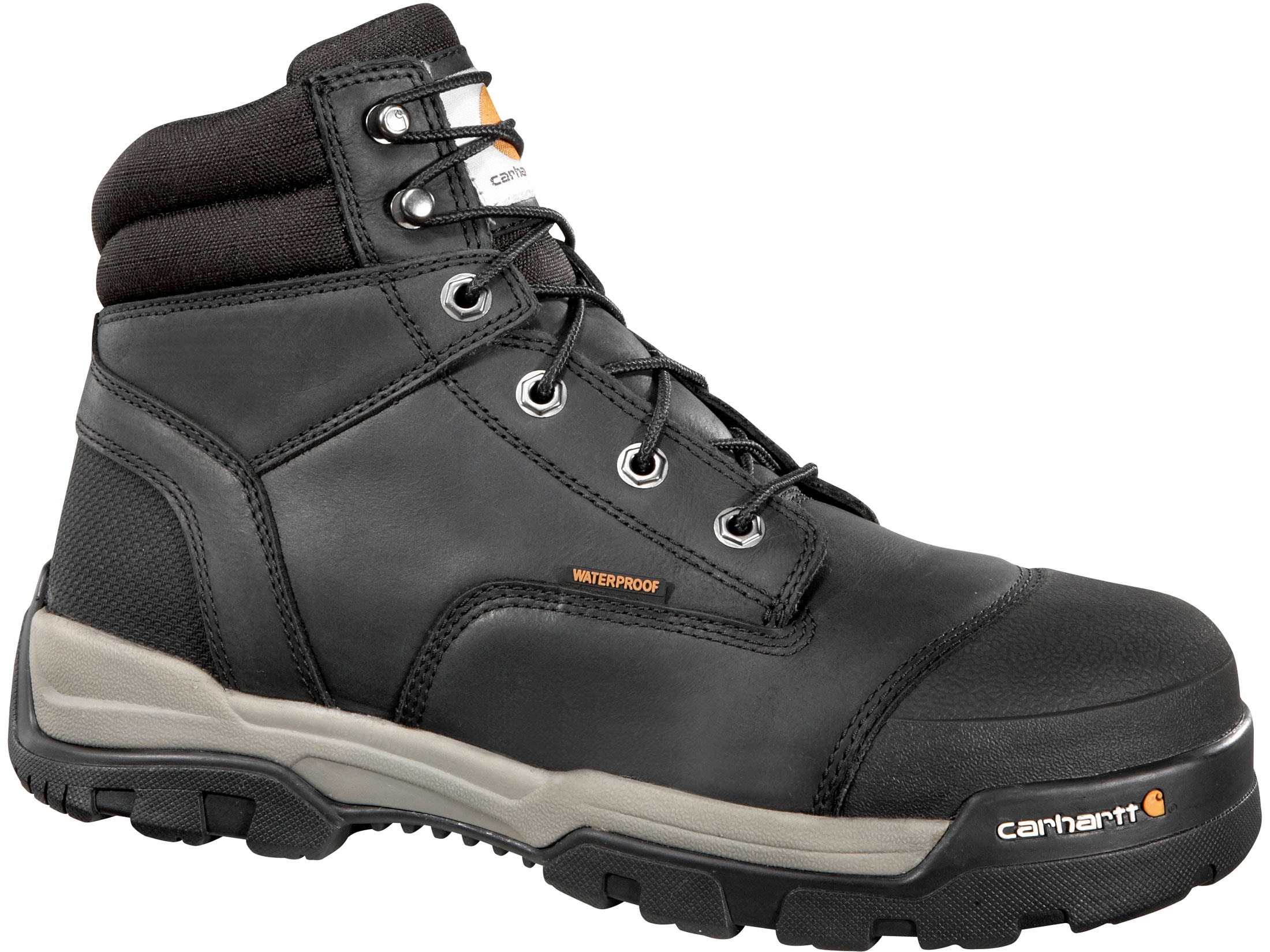 Carhartt Energy 6 Waterproof Composite Safety Toe Work Boots Leather