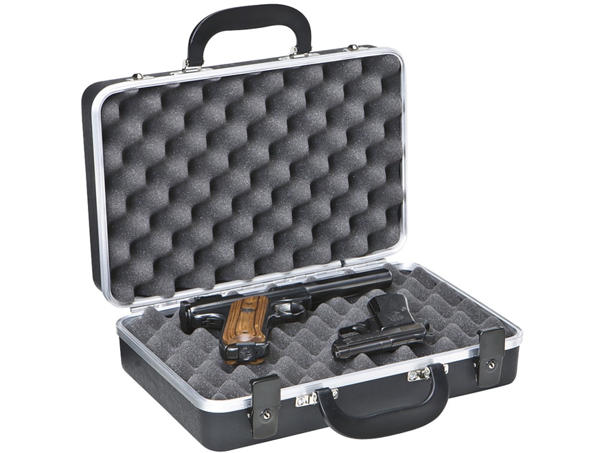 Plano Gun Guard DLX Two Pistol Case 13.75 Black