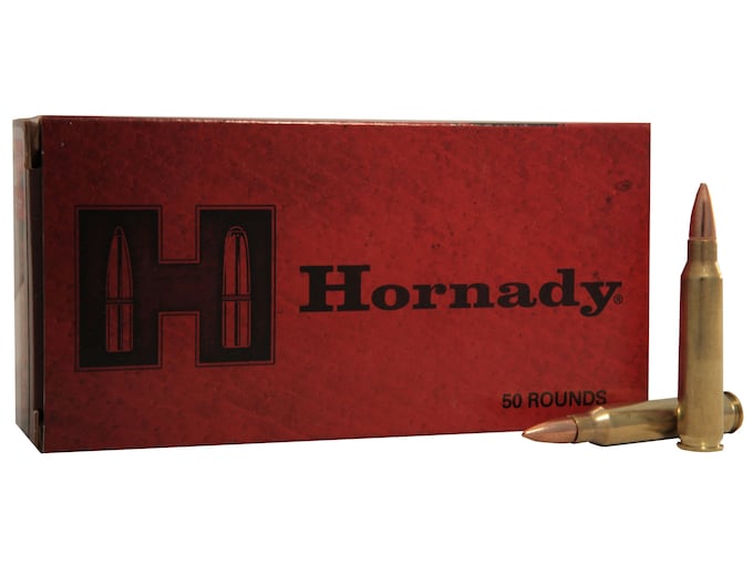 Hornady Custom 223 Remington Ammo 55 Grain Full Metal Jacket Box of 500 (10 Boxes of 50)