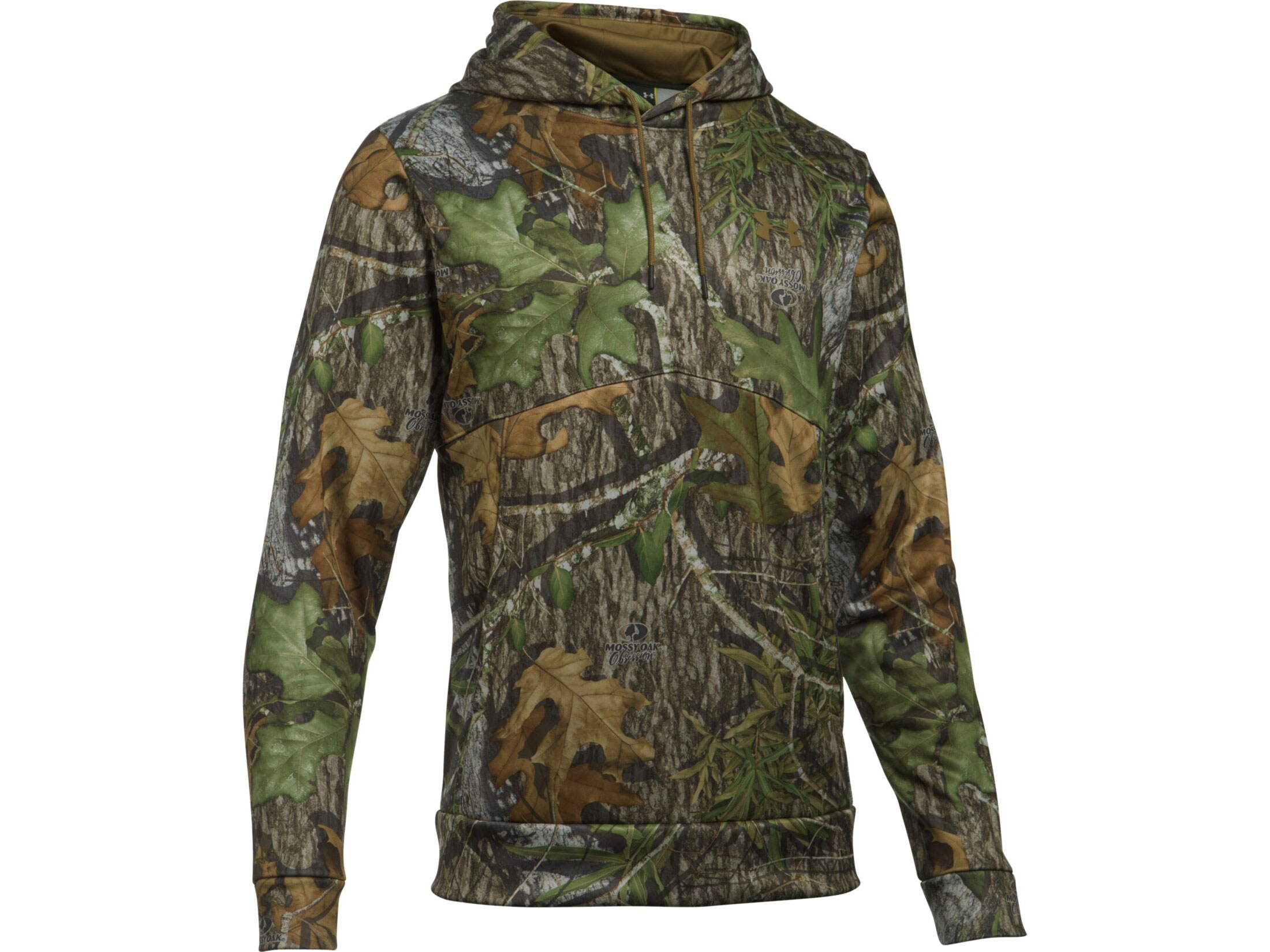 Under Armour Men's UA Icon Camo Hoodie Polyester Mossy Oak Obsession