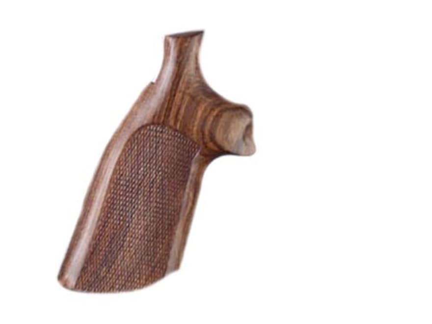 Hogue Fancy Hardwood Grips Ruger Security Six Checkered Rosewood