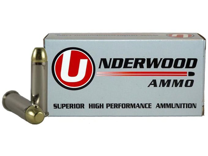 Underwood 38 Special +P Ammo 125 Grain Full Metal Jacket Box of 50