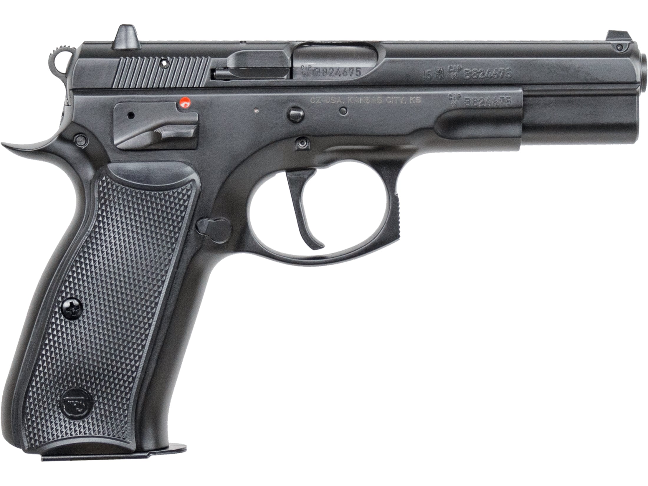 Cz-usa 75-sa 9mm Luger Pistol 4.6 Barrel 16+1 Round Black