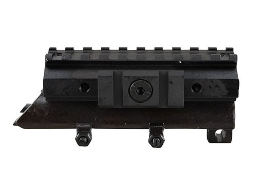 This Tactical Weaver-Style Tri-Rail Mount allows for the mounting of a scop...