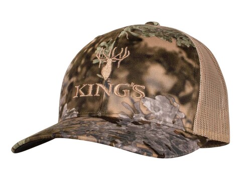 King's Camo Men's Logo Flex Mesh Hat Cotton