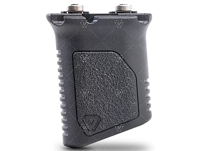 Strike Industries M-LOK Angled AR-15 Foregrip with Cable Management Short Black