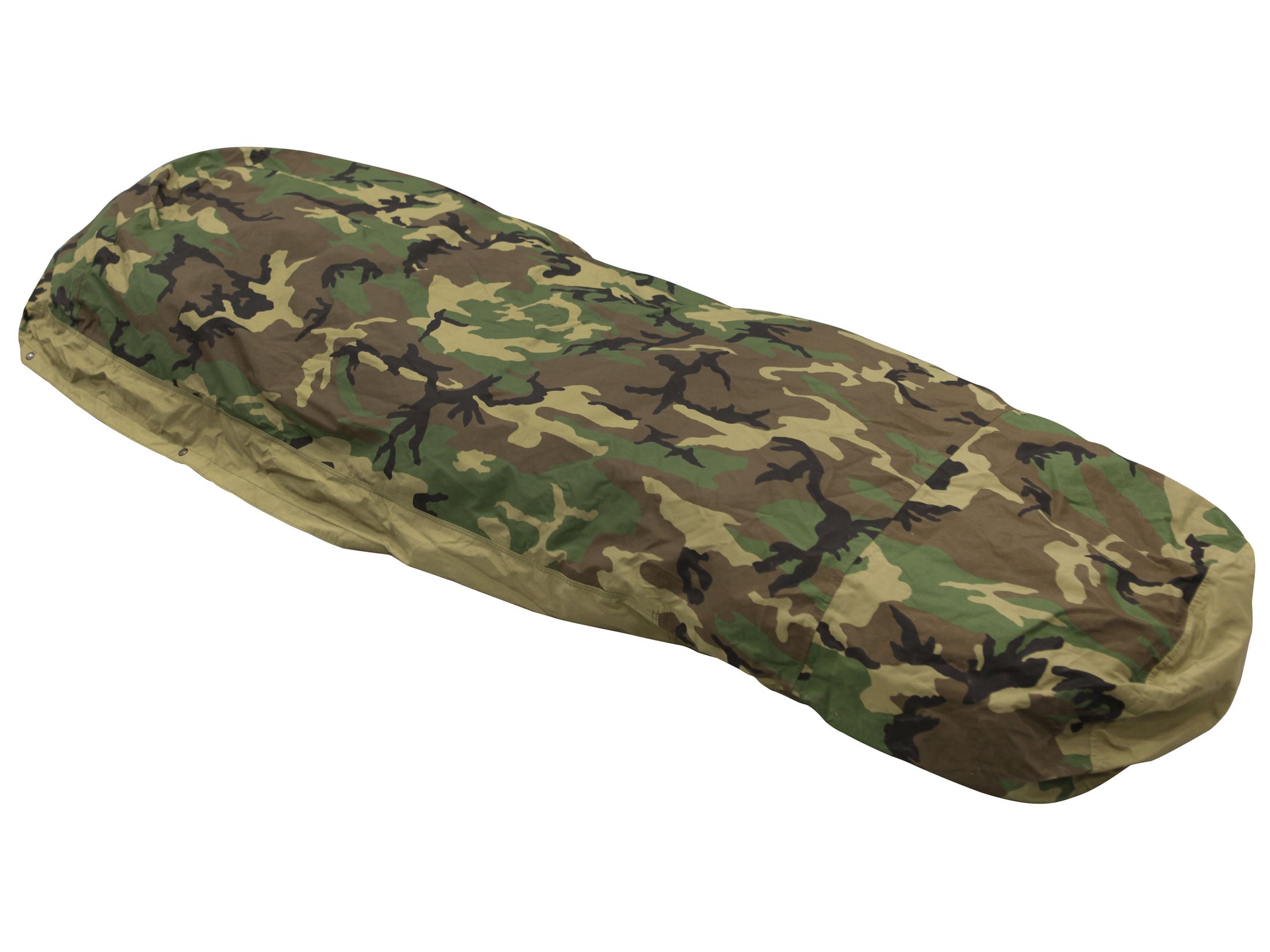 Military Surplus MSS Bivy Cover Woodland Camo Grade 2   541839 