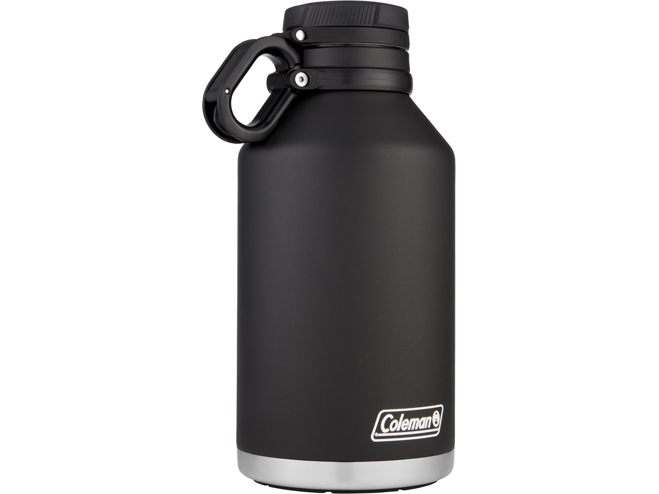 Coleman Black Vacuum Insulated Stainless Steel Growler, 64 Oz.