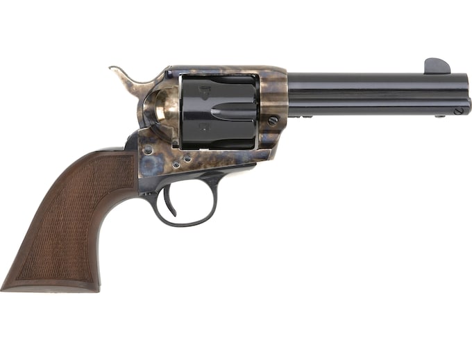 Pietta Deluxe Californian 45 Colt (Long Colt) Revolver 4.75″ Blued Barrel 6 Round Walnut Grip