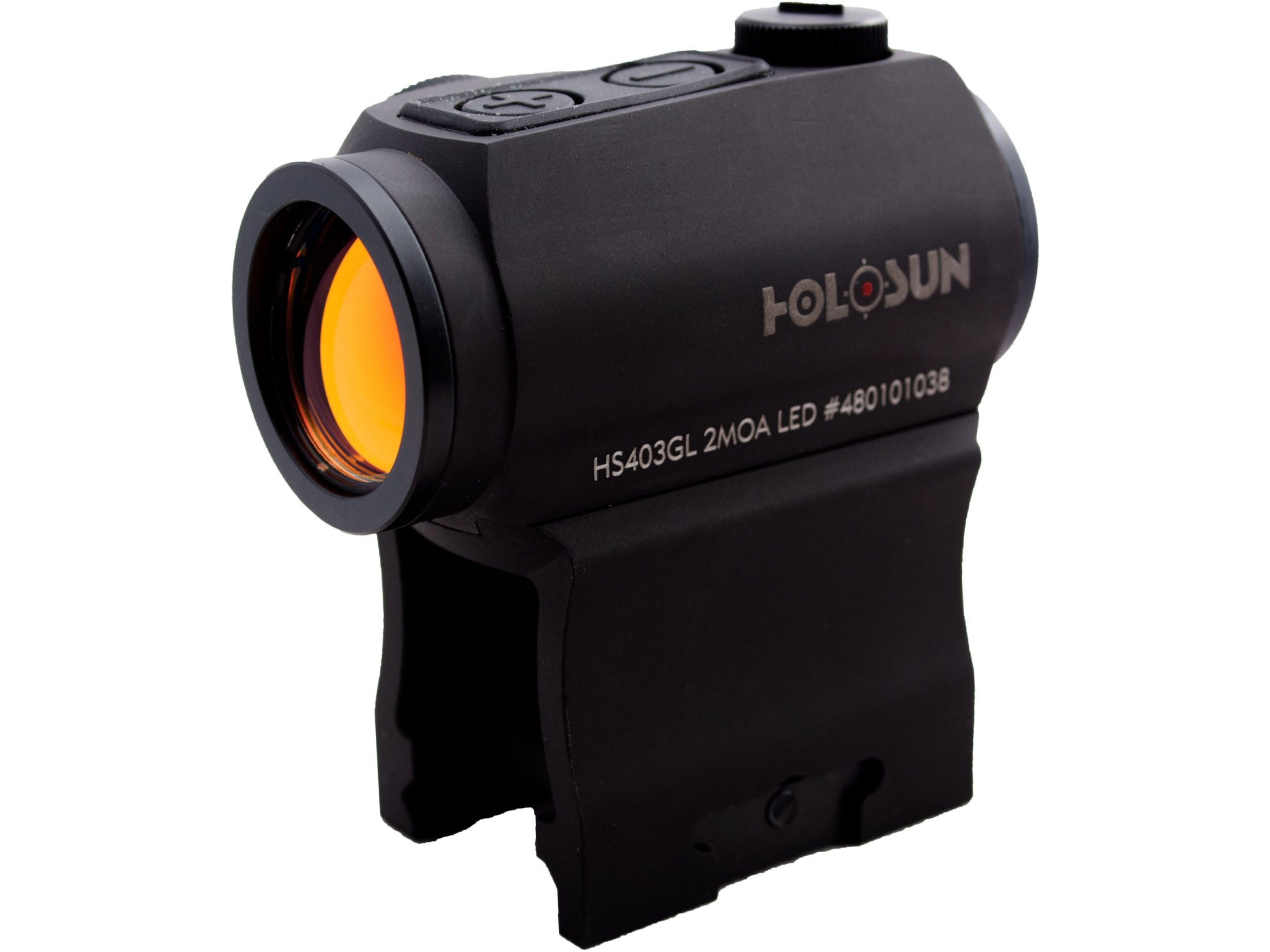 Holosun HS403GL Paralow Red Dot Sight 1x 2 MOA Dot Weaver-Style Low