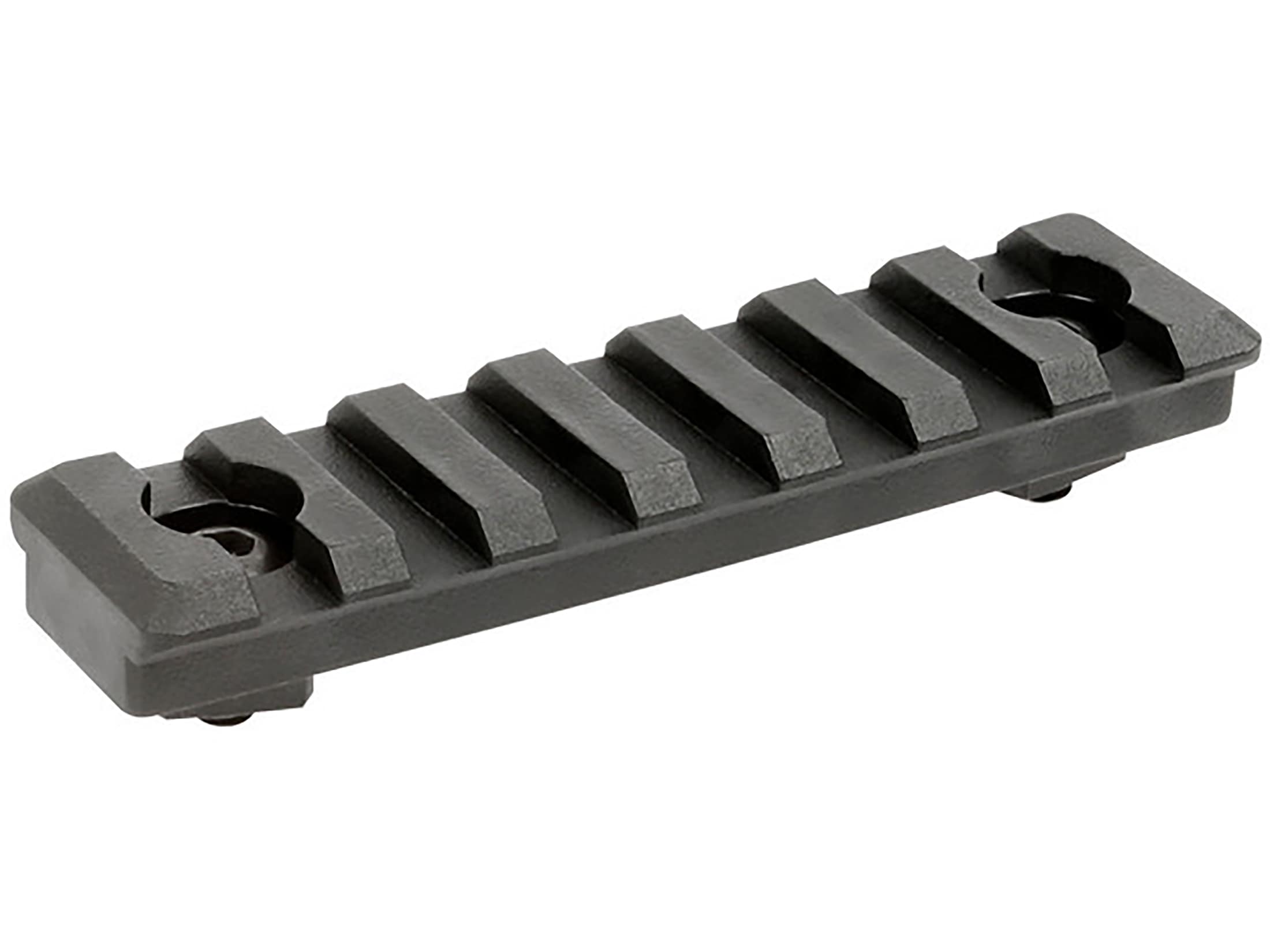 Midwest Industries M-LOK Picatinny Rail Section 5-Slot Polymer Black