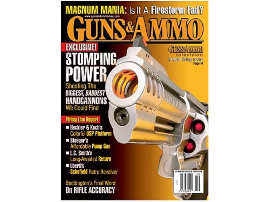 OneYear Subscription Guns & Ammo Mag, 12 Issues