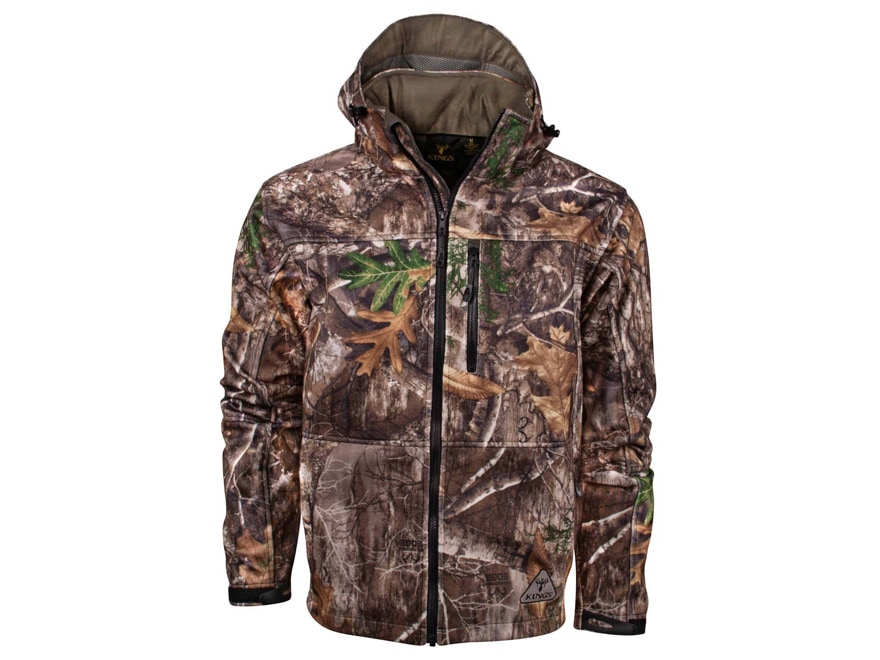 King's Camo Men's Wind-Defender Pro Fleece Jacket Poly Desert Shadow