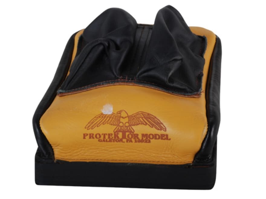 Protektor Model Dr. Rear Benchrest Bag With Medium Leather Ear - 1/2 Inch Triple Stitch