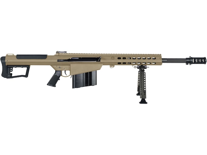 Barrett M107A1 Semi-Auto Rifle 50 BMG 20 Fluted Barrel Black Flat Dark