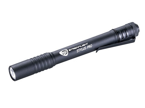 Streamlight Stylus Pro Flashlight LED with 2 AAA Batteries Aluminum Matte