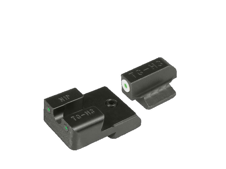 TRUGLO Tritium Pro Sight Set 1911 Government 9mm, 40 S&W Novak Cut