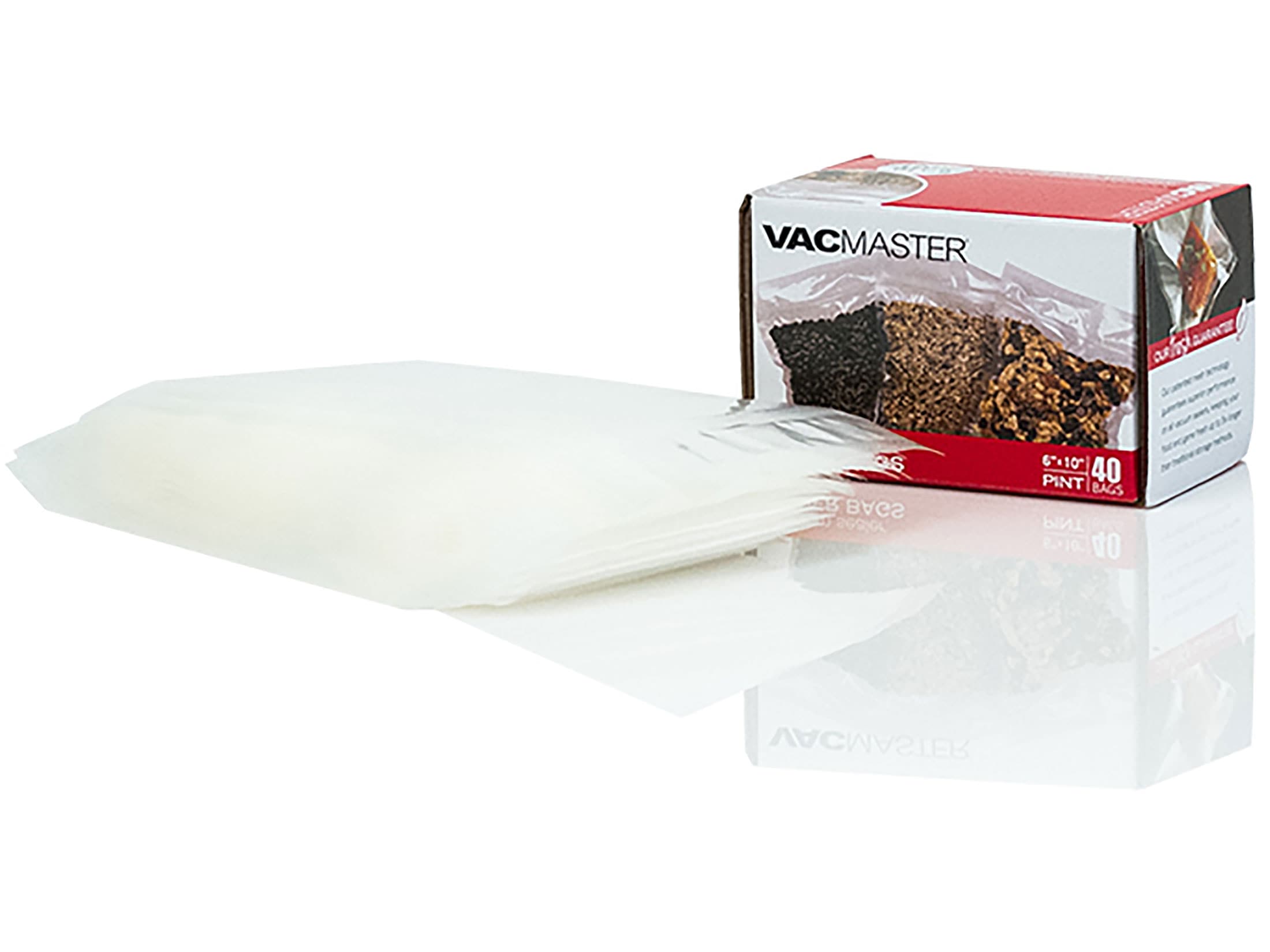 VacMaster 6 x 10 Pint Size Zipper Bag 40PK