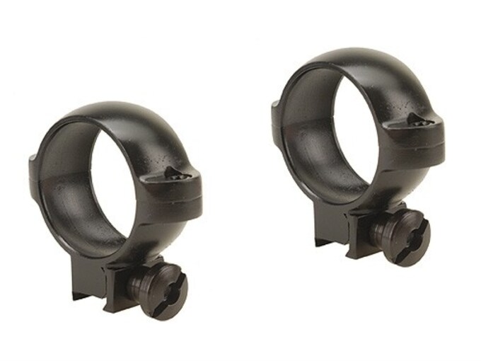 Burris Signature Rimfire and Airgun 3/8" Dovetail 1" Scope Rings Matte Black Medium