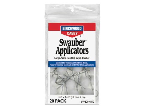 Birchwood Casey Swauber Applicators Pack of 20