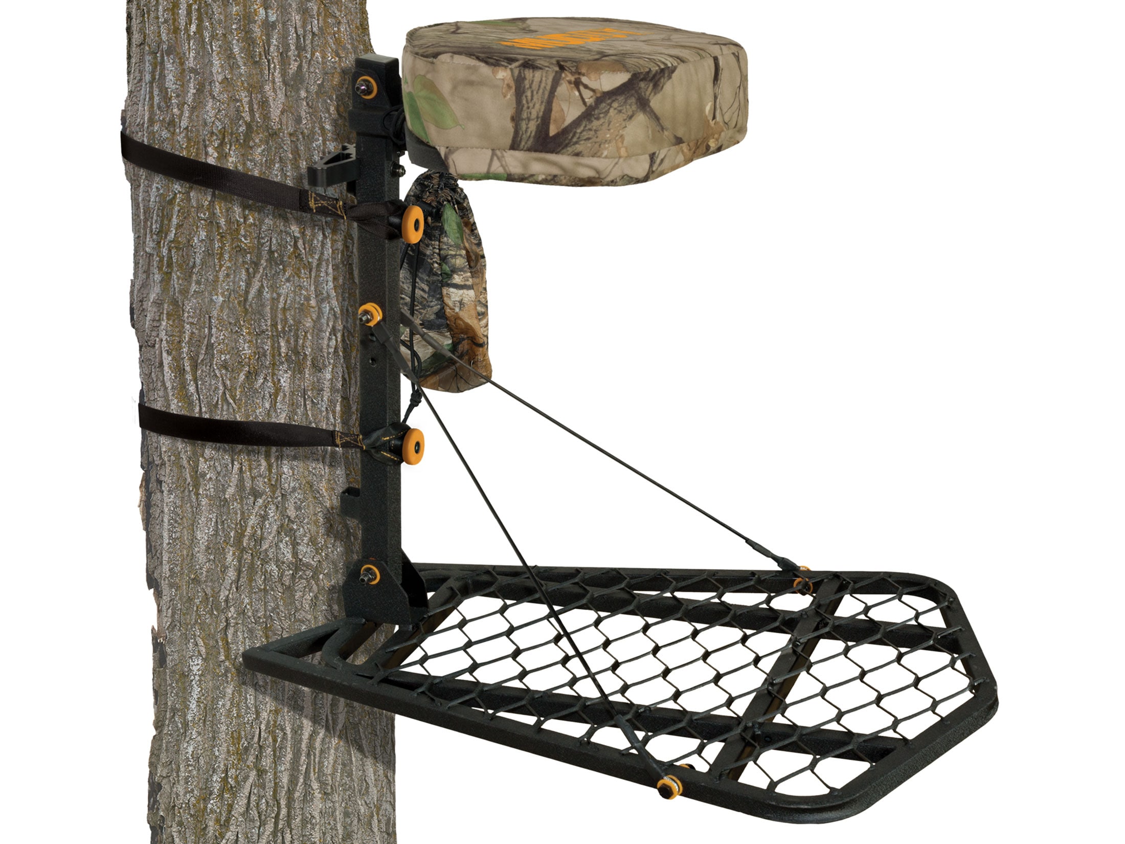 Muddy Outdoors The Outfitter Lite Hang On Treestand Steel Black