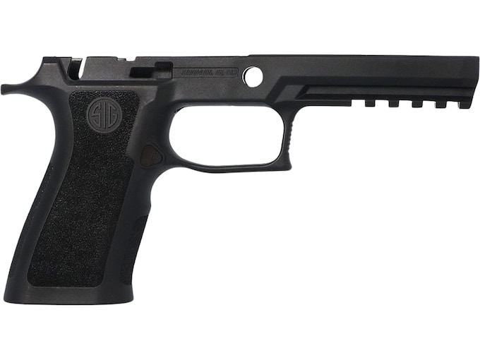 Sig Sauer Grip Module Assembly Sig P320 X-Series Full Size Manual Safety 9mm Luger, 40 S&W, 357 Sig Black