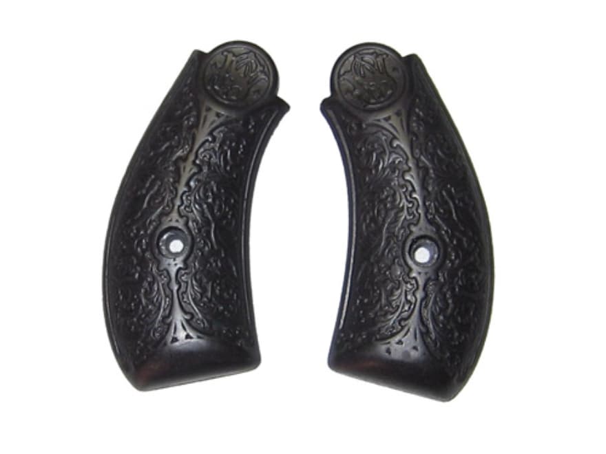 Vintage Gun Grips S&W Double Action EarlyStyle Floral Pattern Polymer