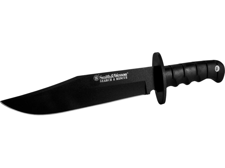 Smith & Wesson CKSURT Search & Rescue Tanto Knife - Black Plain - Grindworx