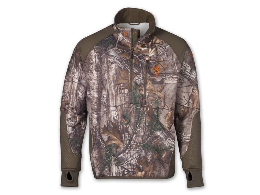 Browning Men's Hell's Canyon Performance Fleece Quarter Zip Jacket