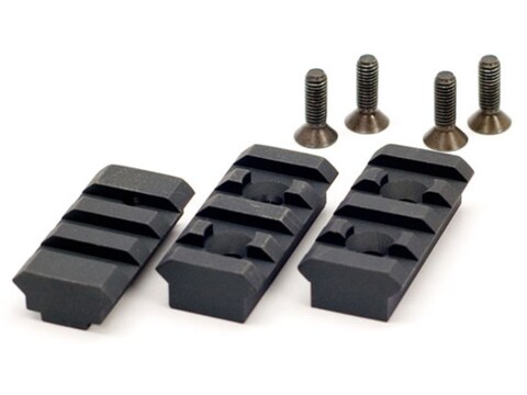 Atlas Bipod 1913 Three Rail Set for the BT19 Adapter Steel Black