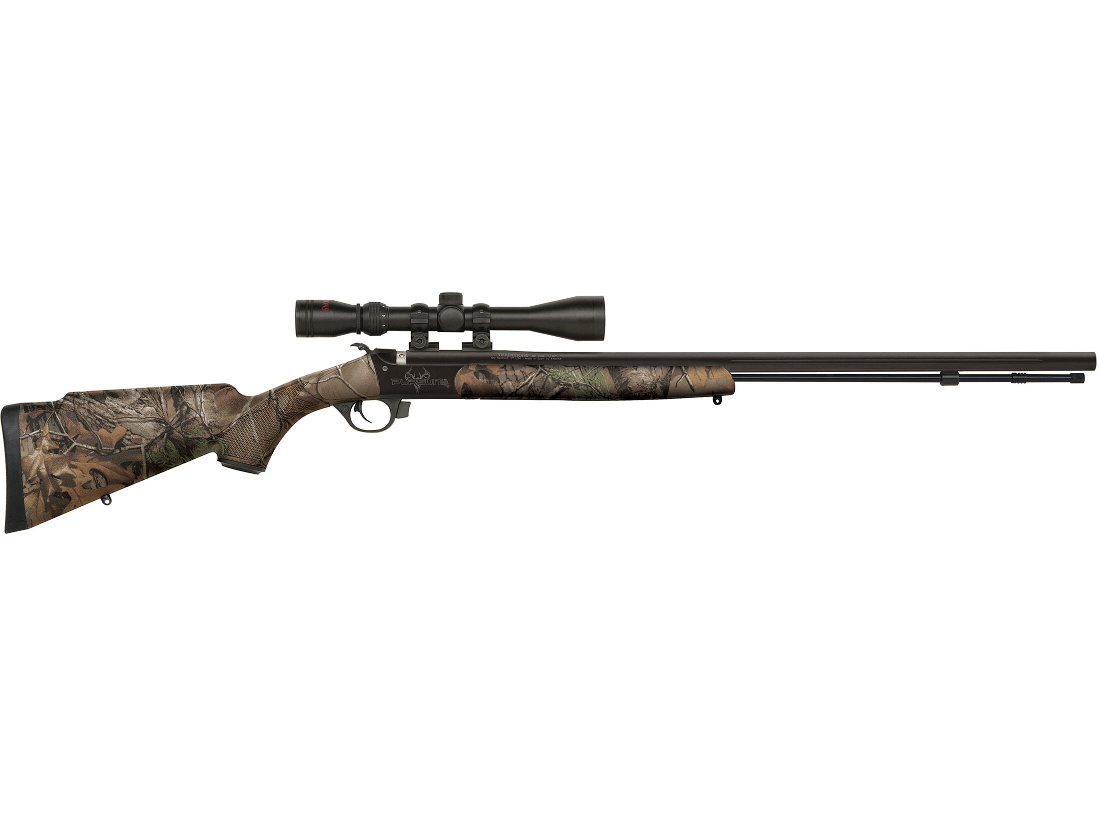 Traditions Pursuit G4 Ultralight Muzzleloading Rifle 39x40mm Scope 50