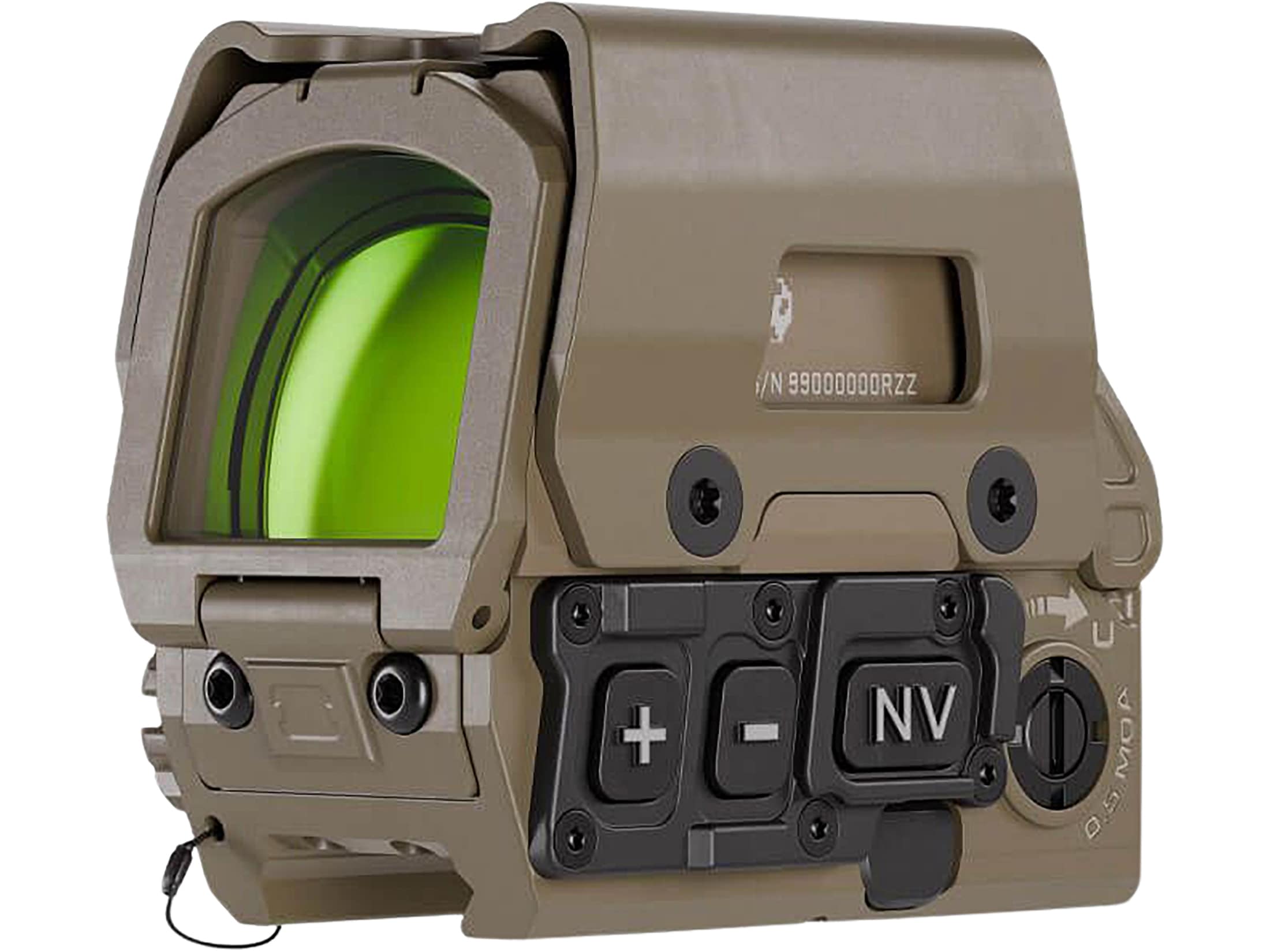 Sig Sauer ROMEO8T-AMR Red Dot Sight Quad Ballistic Circle Dot 2.0 with AMR Red Reticle Flat Dark Earth