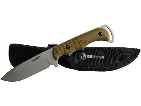 Gerber Freeman Guide Fixed Blade Knife 4" Drop Point High Carbon Satin Blade TacHide Ha...