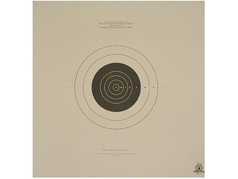 NRA Official High Power Rifle Targets MR-31 100 Yard Slow Fire Paper Pack of 100