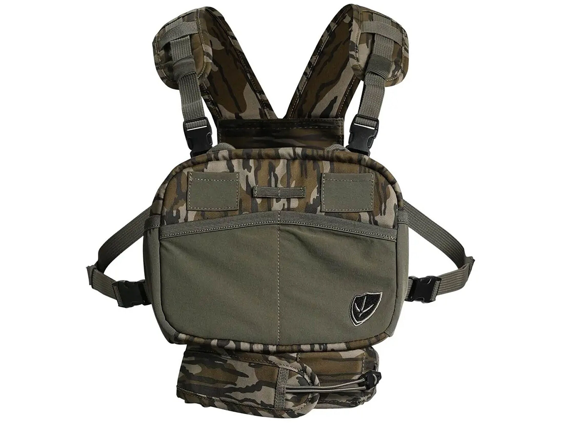 Drake Waterfowl Ol' Tom Turkey Camo Chest Pack Bino Harness - Mossy Oak Greenleaf