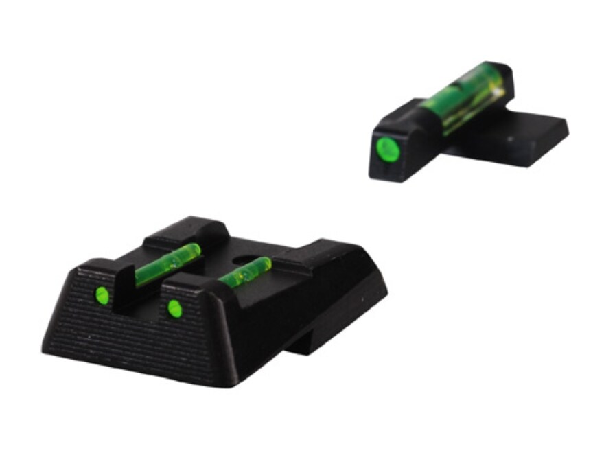 HIVIZ Sight Set HK HK45, HK45C, HKP30, HKP30L, Steel Fiber Optic